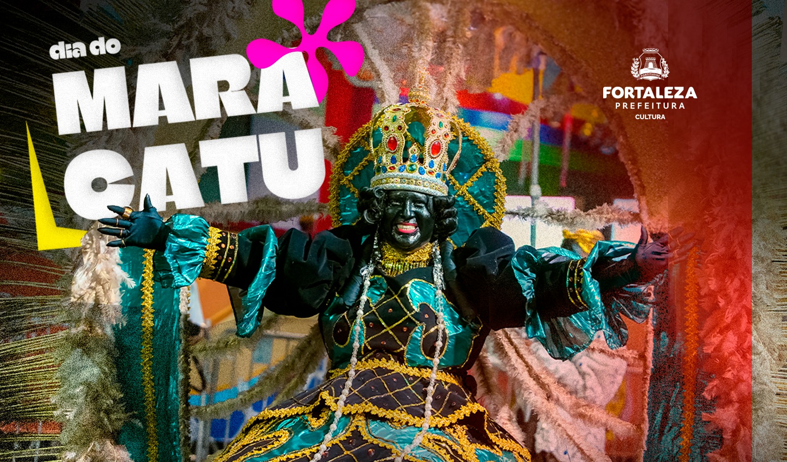 Fortaleza celebra o Dia Municipal do Maracatu com grande cortejo na Av. Beira-Mar