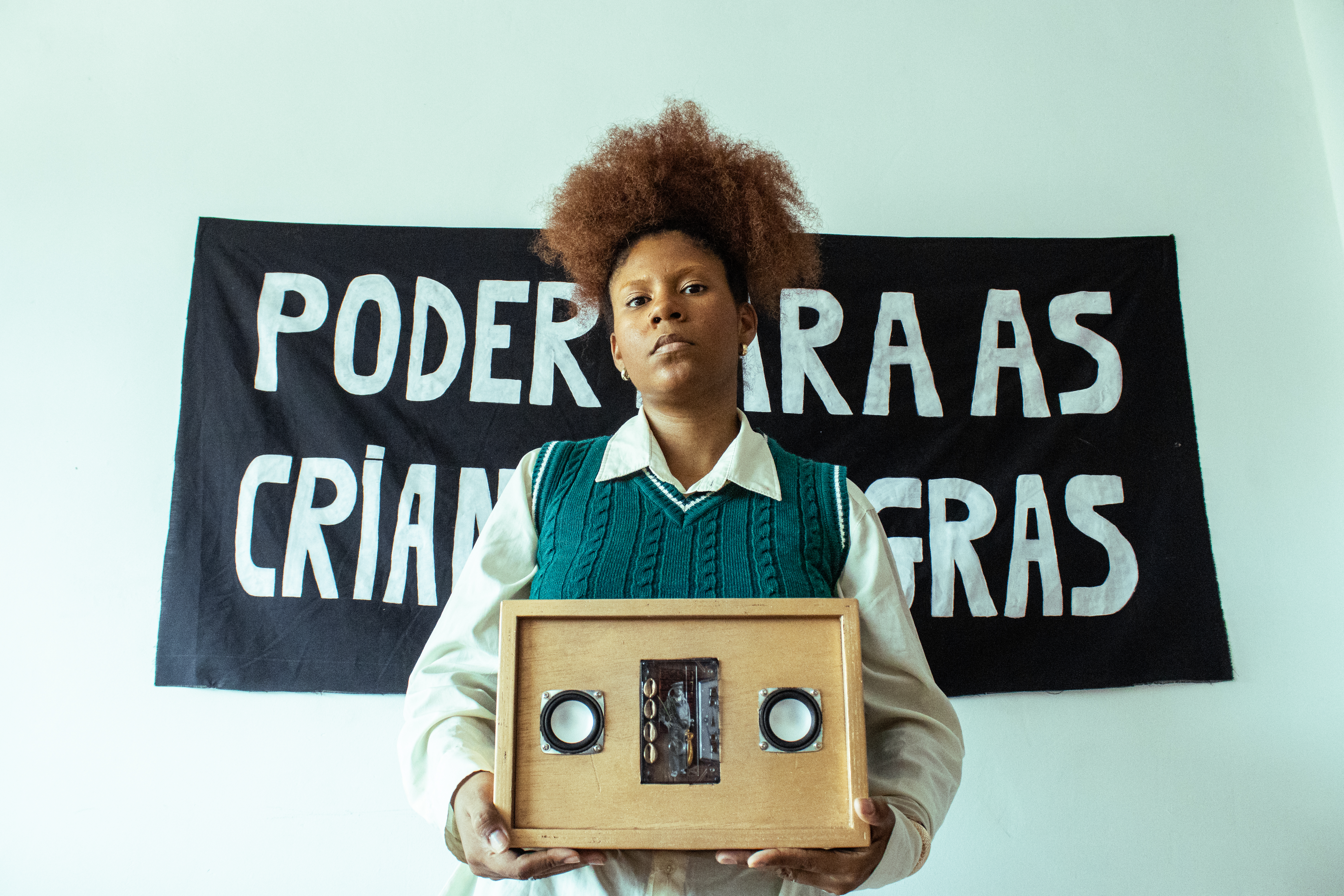 Exposição sobre infâncias negras, de Alexia Ferreira, no Centro Cultural Belchior