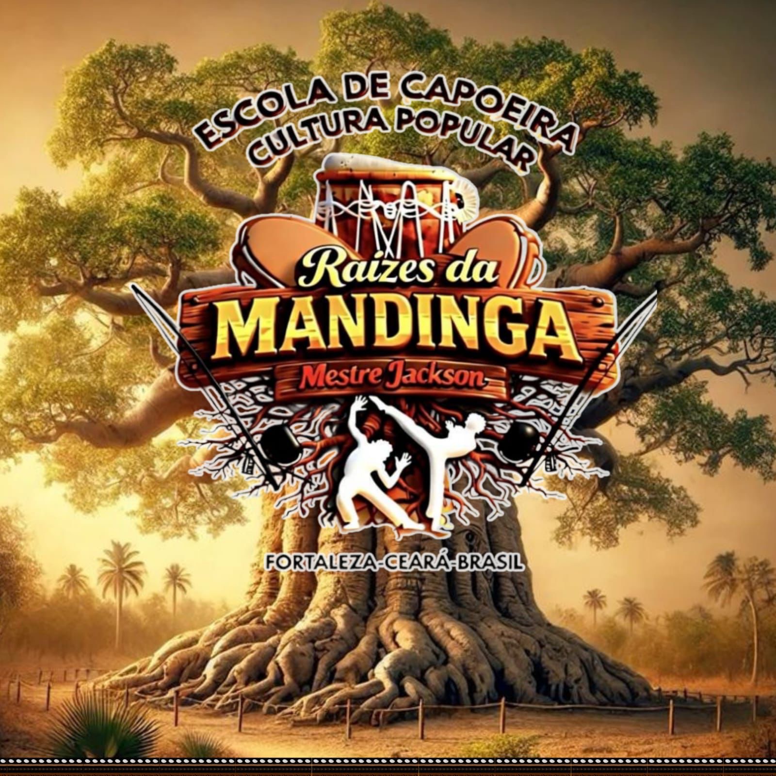 Raízes da Mandinga: Escola de capoeira é lançada na periferia de Fortaleza