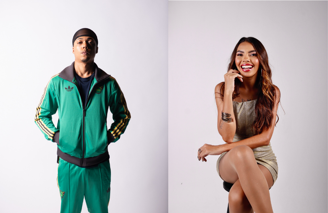 O rapper Sant, e Vanessa A Cantora, que serão atrações do evento.